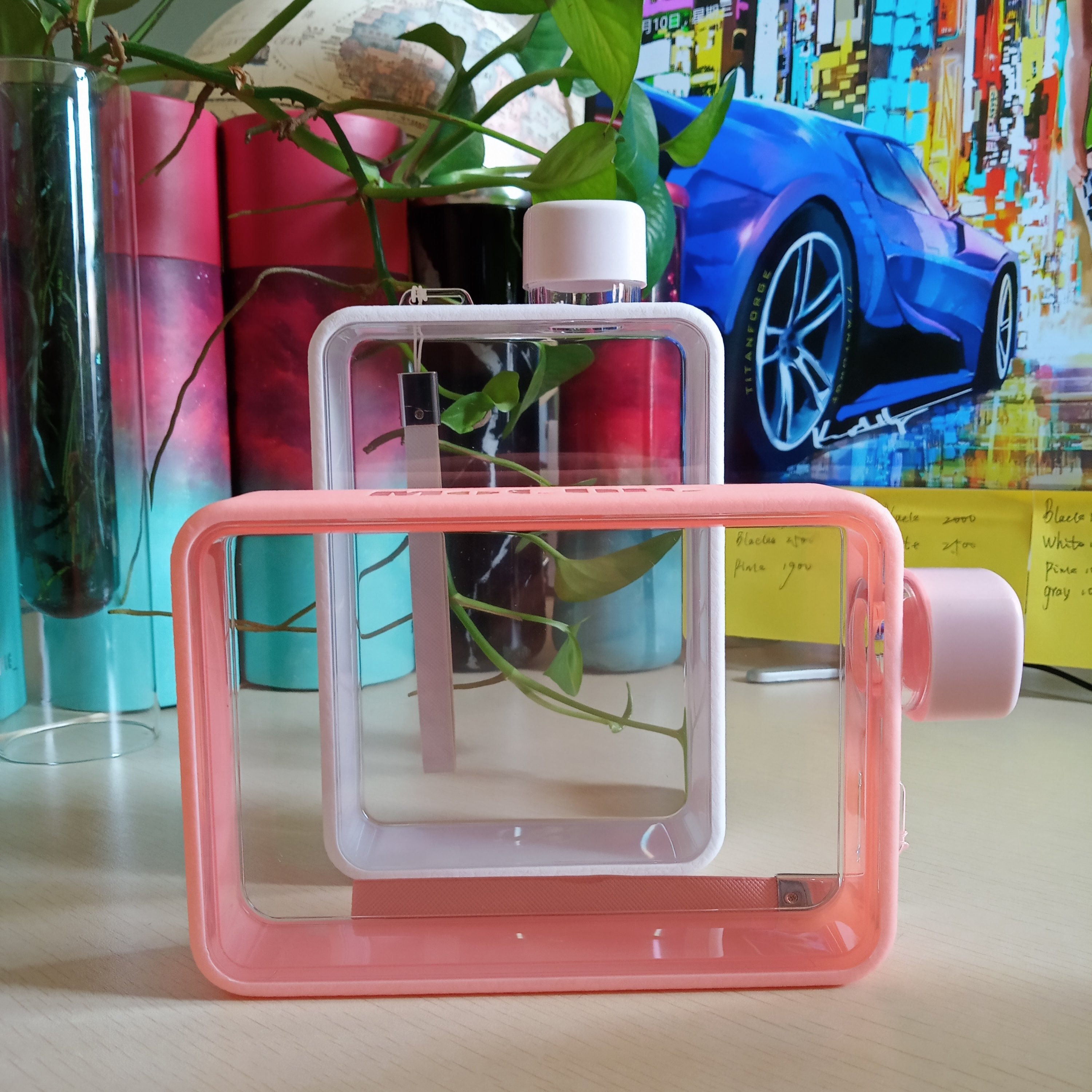 A5 Water Bottle Flat Container A5 Water Bottle Flat Container