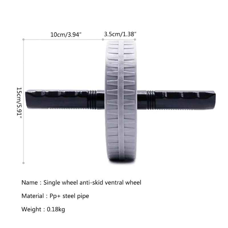 Abdominal Wheel Strong Load Bearing Non-slip Roller Strengthen Muscle Exercise Equipment Fitness Training Home Use Abdominal Wheel Strong Load Bearing Non-slip Roller Strengthen Muscle Exercise Equipment Fitness Training Home Use
