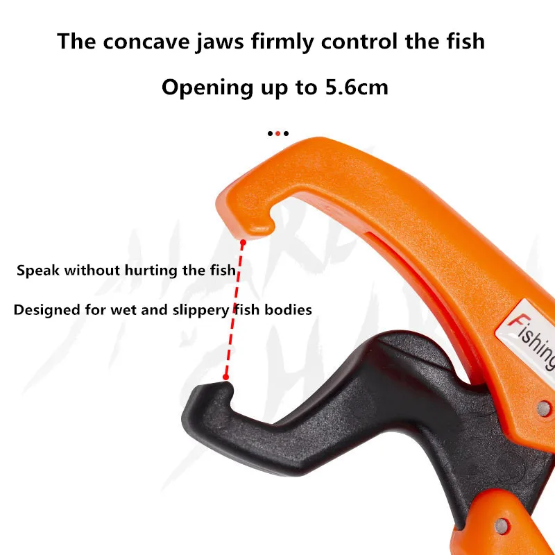 ABS Portable Fish Gripper 9-inch Fishing Gear Controller Fish Control Fishing Accessories Tool Outdoor ABS Portable Fish Gripper 9-inch Fishing Gear Controller Fish Control Fishing Accessories Tool Outdoor