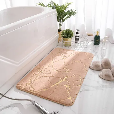 Absorbent Bathroom Mat Nonslip Rug Absorbent Bathroom Mat Nonslip Rug
