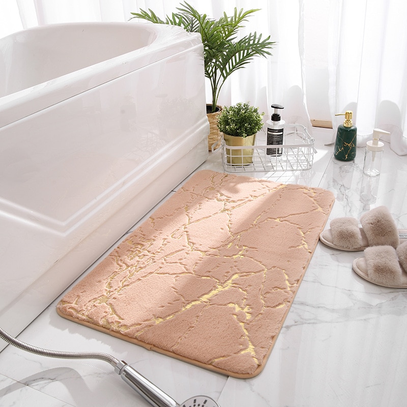 Absorbent Bathroom Mat Nonslip Rug