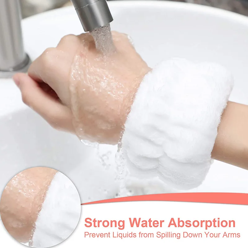 Absorbent Face Wash Wristbands (2pcs) Absorbent Face Wash Wristbands (2pcs)