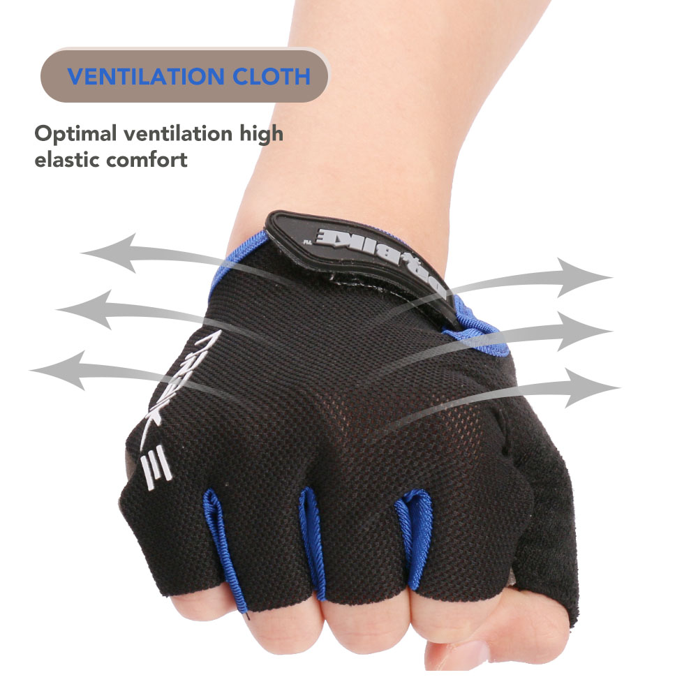 Absorbent Half Finger Bike Gloves Absorbent Half Finger Bike Gloves