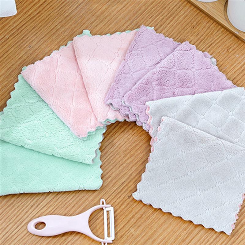 Absorbent Microfiber Cloth for Kitchen (10 pcs) Absorbent Microfiber Cloth for Kitchen (10 pcs)