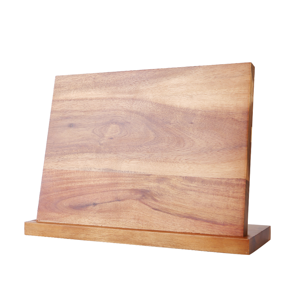 Acacia Magnetic Wood Knife Block