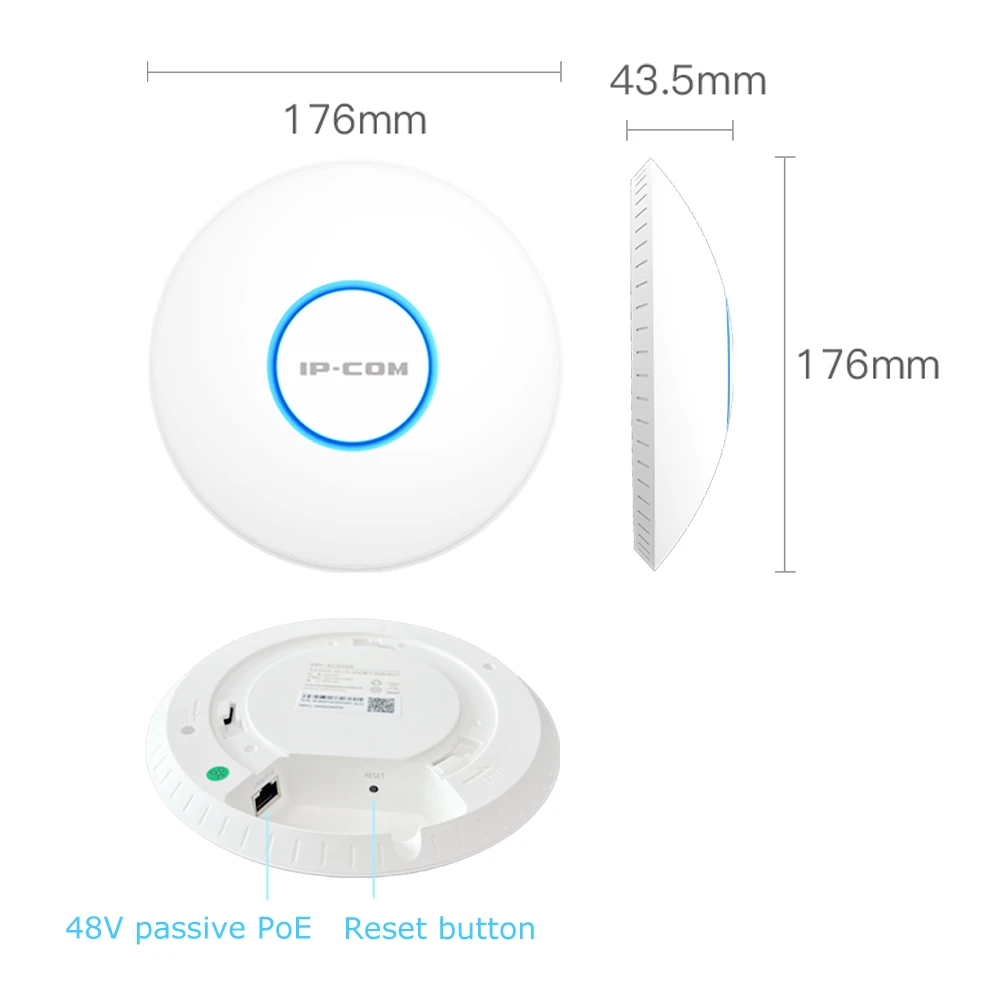Access Point WiFi 6 Dual Band AX1500 Ceiling AP WIFI Extender 5G Repeater Gigabit Wireless AP Router Signal Booster