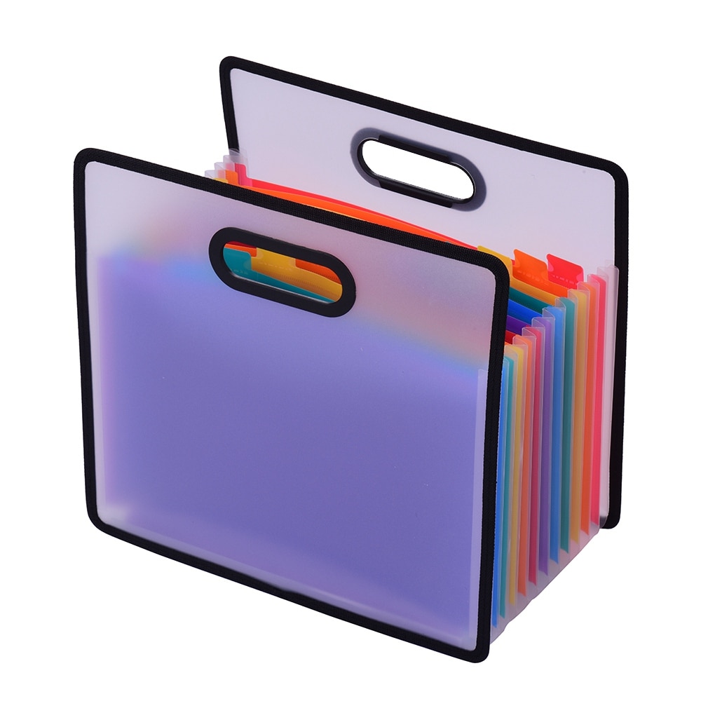Accordion File Folder 12-Pocket Organizer Accordion File Folder 12-Pocket Organizer