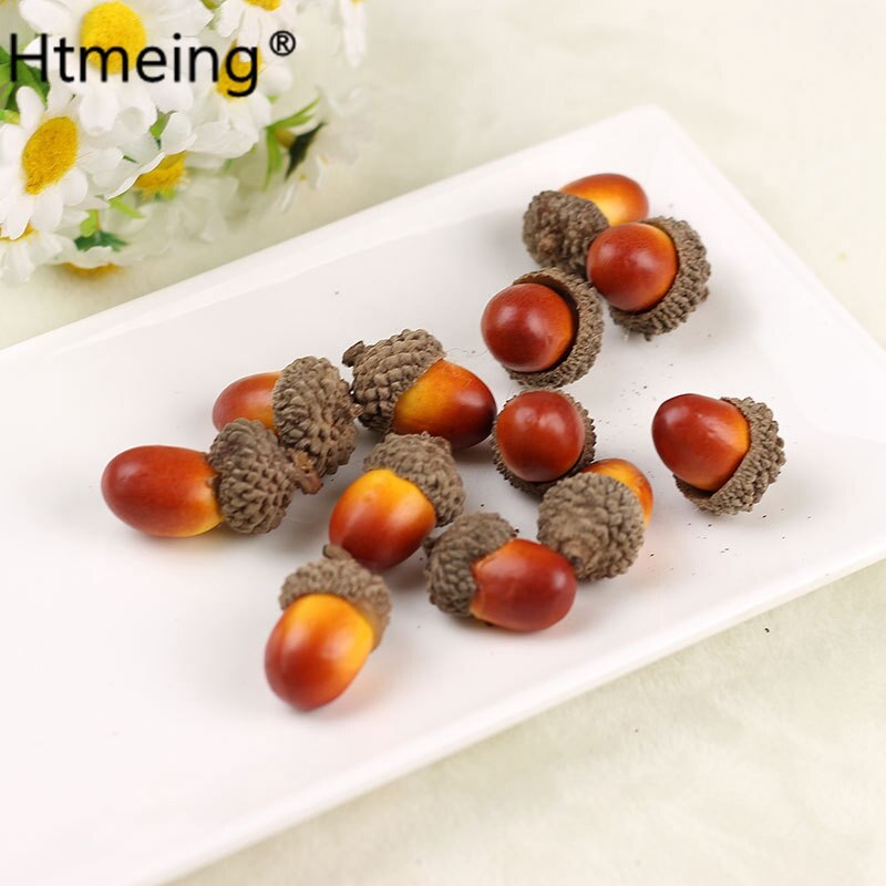 Acorn Decor Plastic Ornaments (20pcs) Acorn Decor Plastic Ornaments (20pcs)