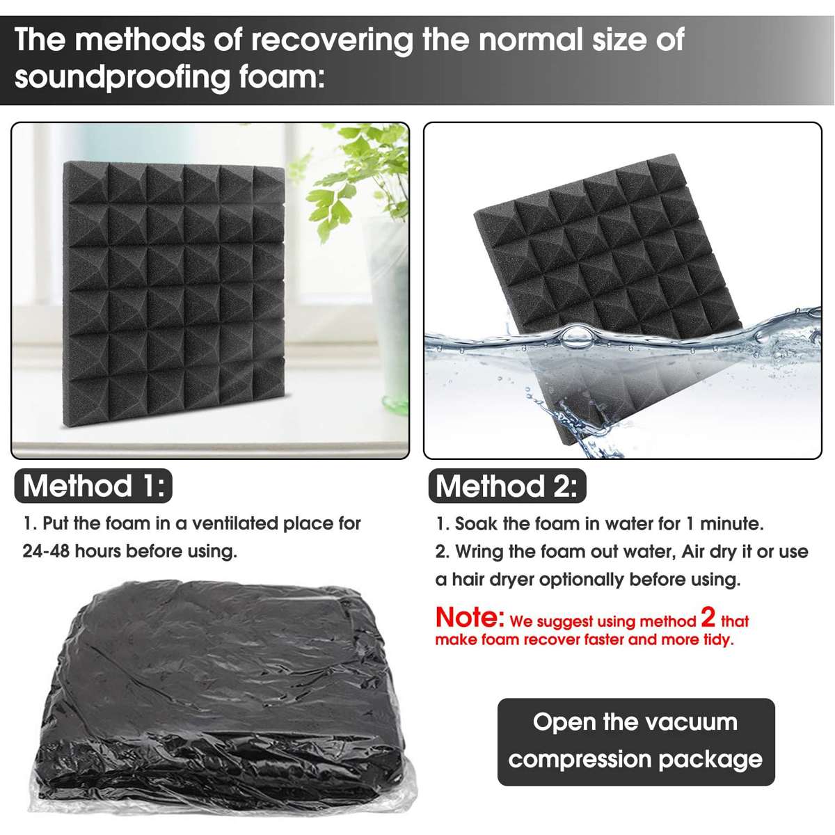 Acoustic Soundproof Foam Panels Acoustic Soundproof Foam Panels