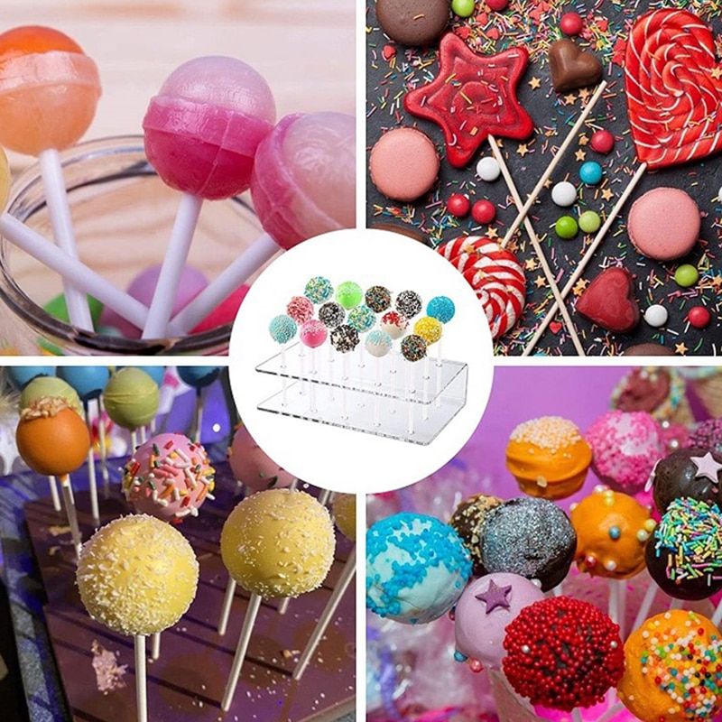 Acrylic 15 Hole Lollipop Stand Holder Acrylic 15 Hole Lollipop Stand Holder