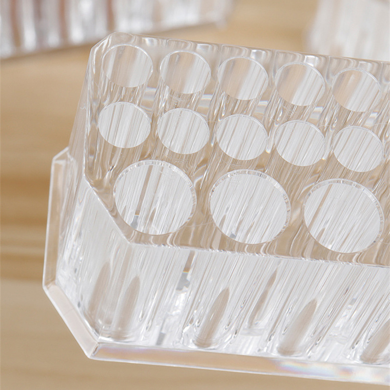 Acrylic 26 Hole Nail Brush Holder Acrylic 26 Hole Nail Brush Holder