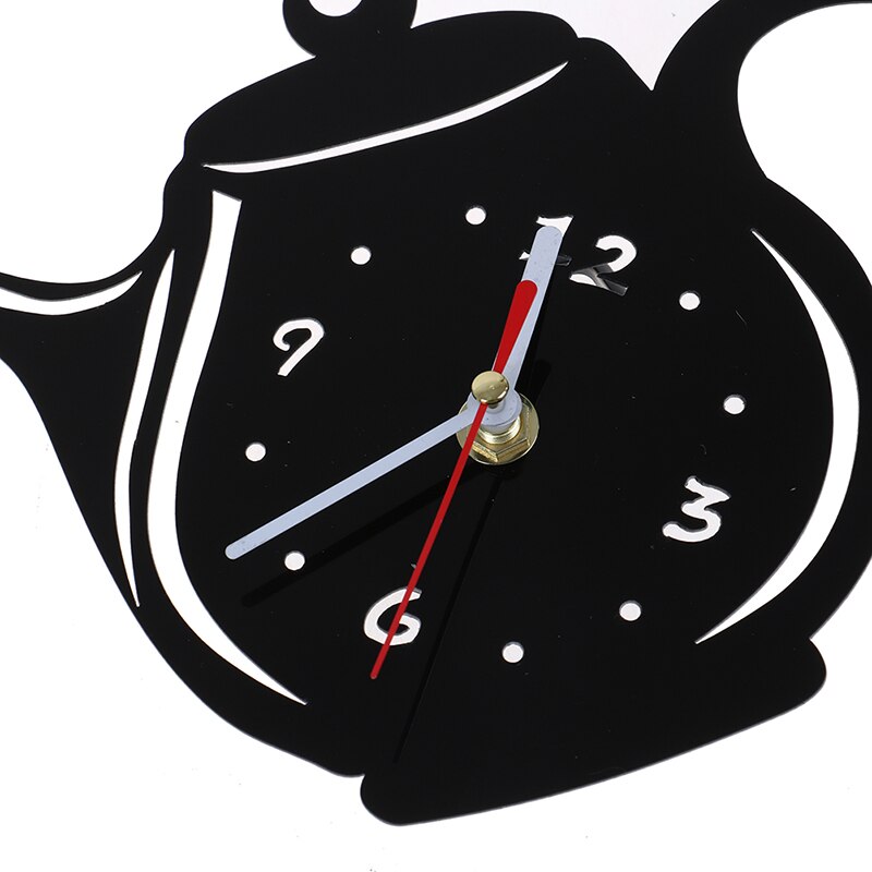 Acrylic 3D Teapot Wall Clock Acrylic 3D Teapot Wall Clock