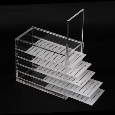 Acrylic 5 Layer Lash Tray Organizer Acrylic 5 Layer Lash Tray Organizer