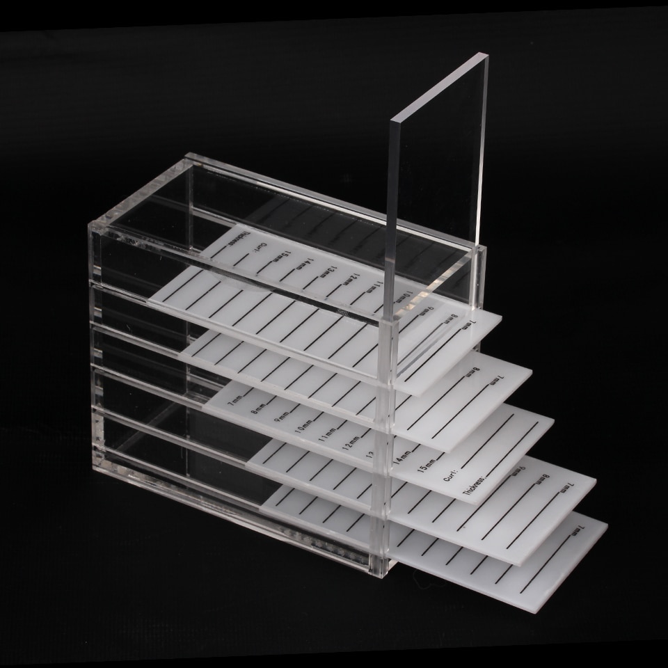 Acrylic 5 Layer Lash Tray Organizer