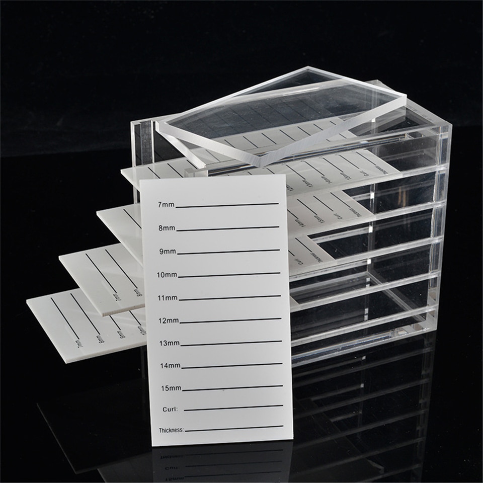 Acrylic 5 Layer Lash Tray Organizer Acrylic 5 Layer Lash Tray Organizer