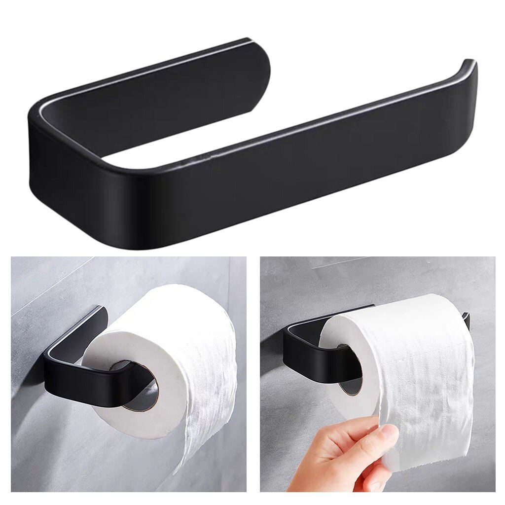 Acrylic Adhesive Toilet Paper Holder Acrylic Adhesive Toilet Paper Holder
