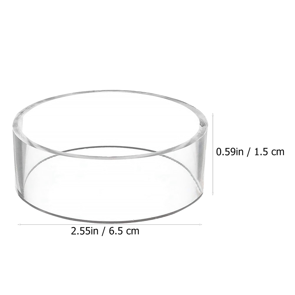 Acrylic Ball Display Stands (6Pcs)
