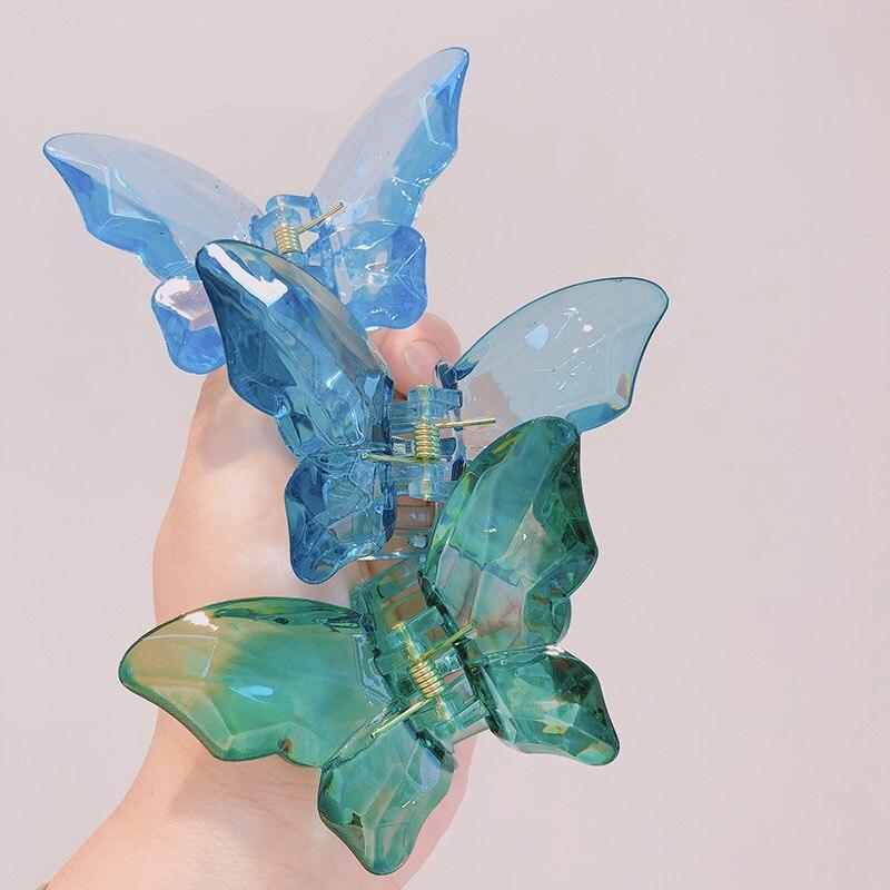Acrylic Butterfly Claw Hair Clip