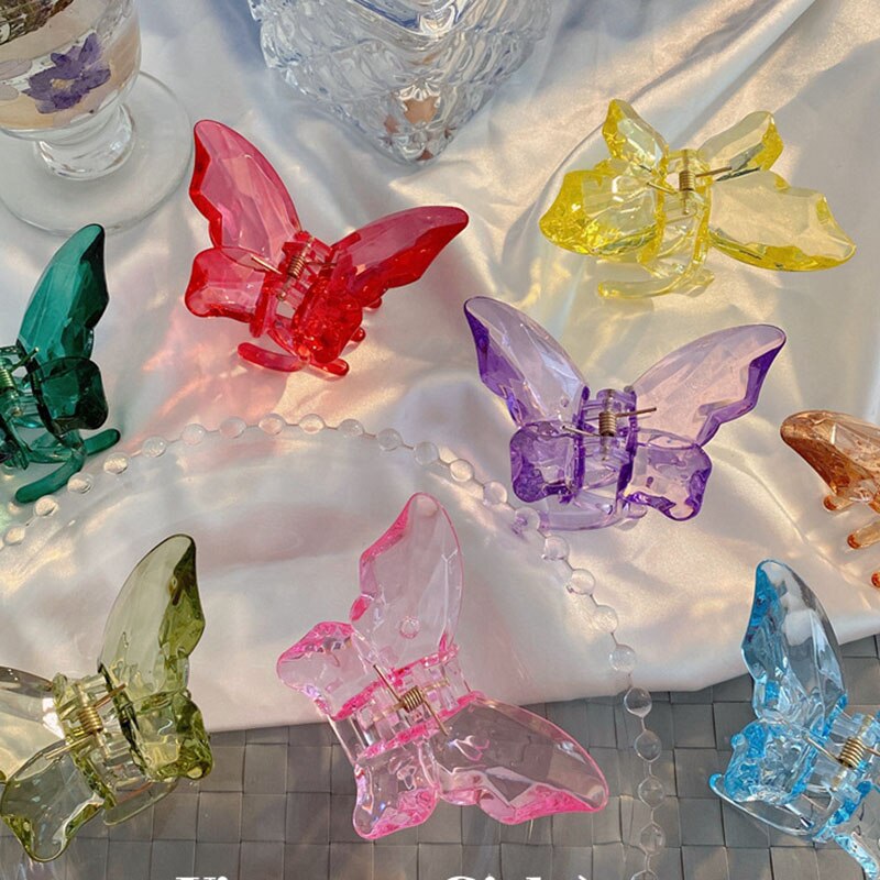 Acrylic Butterfly Claw Hair Clip Acrylic Butterfly Claw Hair Clip