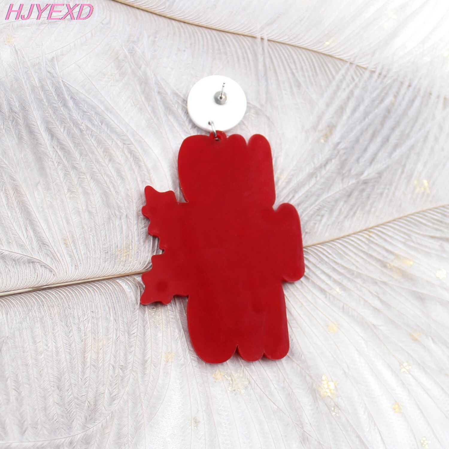 Acrylic Christmas Ho Ho Ho Earrings Acrylic Christmas Ho Ho Ho Earrings