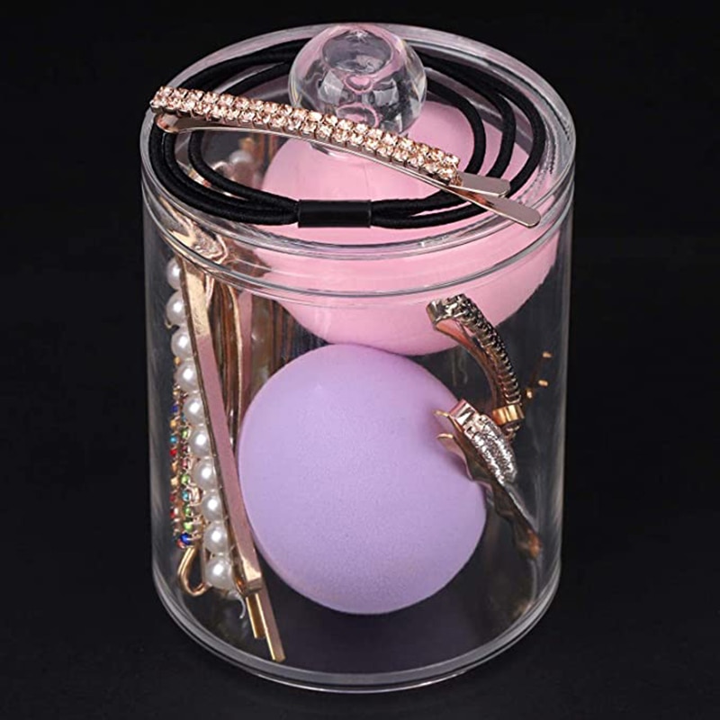 Acrylic Cotton Pad Containers (2 Pcs) Acrylic Cotton Pad Containers (2 Pcs)