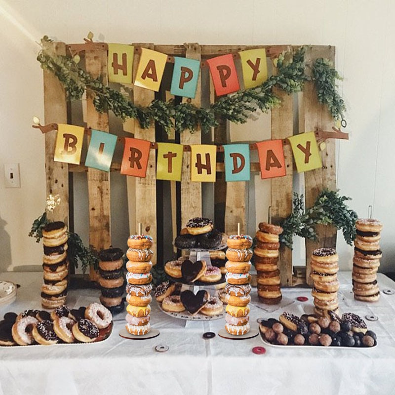 Acrylic Donut Stand Party Decor Acrylic Donut Stand Party Decor