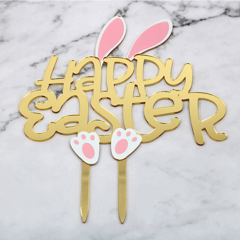 Acrylic Easter Cake Topper Acrylic Easter Cake Topper