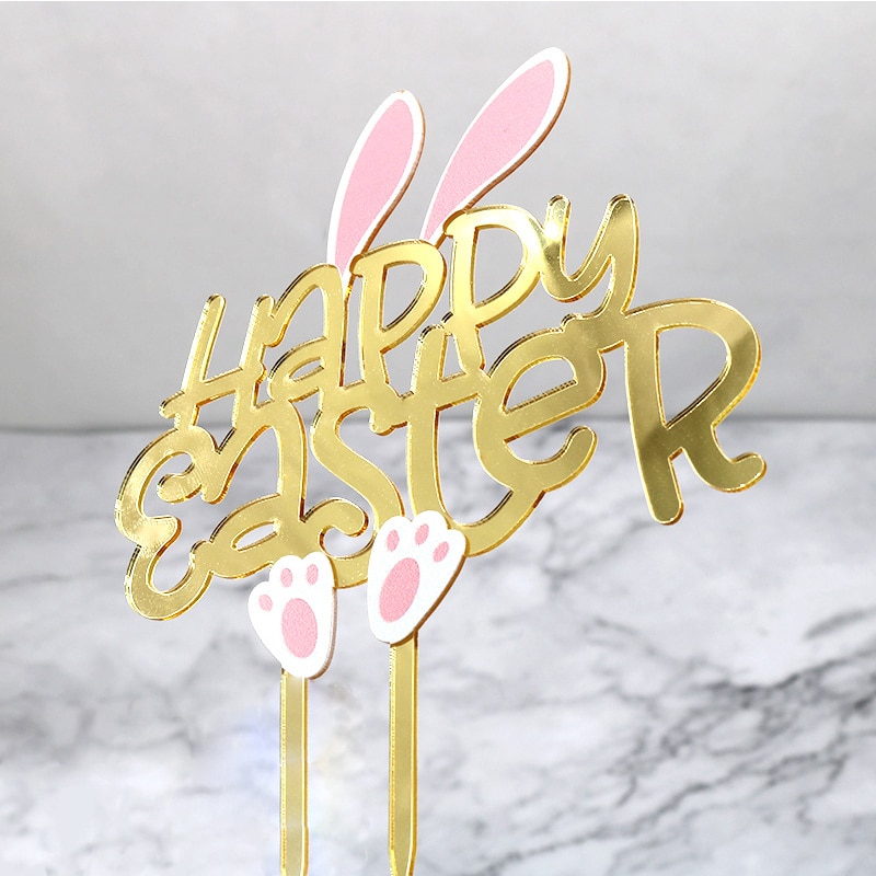 Acrylic Easter Cake Topper Acrylic Easter Cake Topper