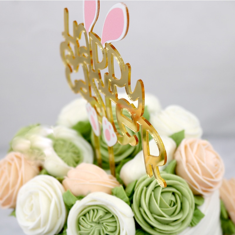 Acrylic Easter Cake Topper Acrylic Easter Cake Topper