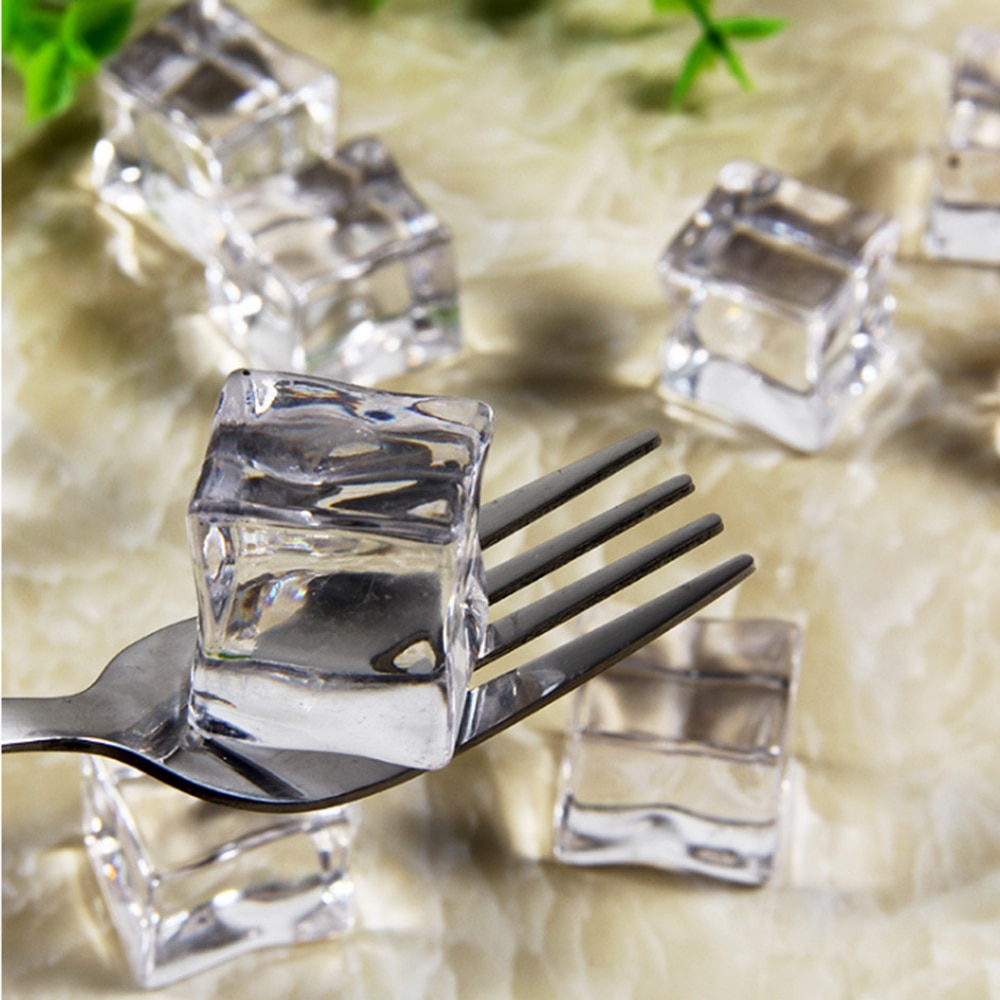 Acrylic Fake Ice Cubes (5pcs)