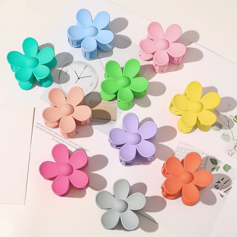 Acrylic Flower Hair Claw Clip Acrylic Flower Hair Claw Clip