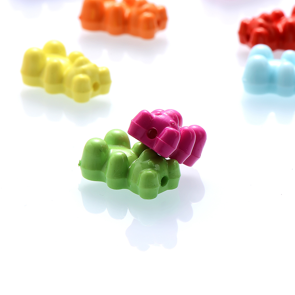 Acrylic Gummy Bear Beads (30pcs) Acrylic Gummy Bear Beads (30pcs)