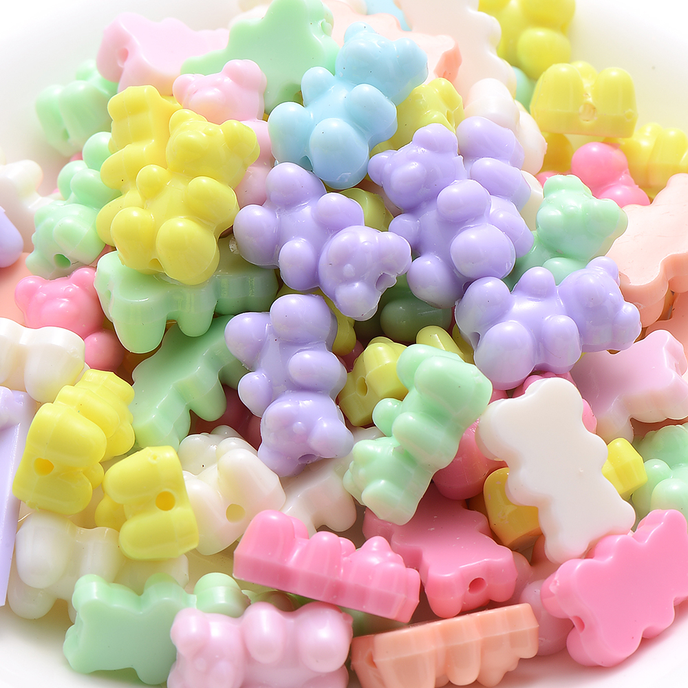 Acrylic Gummy Bear Beads (30pcs) Acrylic Gummy Bear Beads (30pcs)