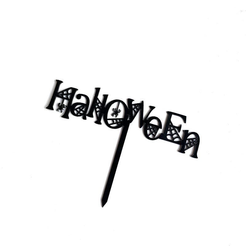 Acrylic Halloween Cupcake Topper Acrylic Halloween Cupcake Topper