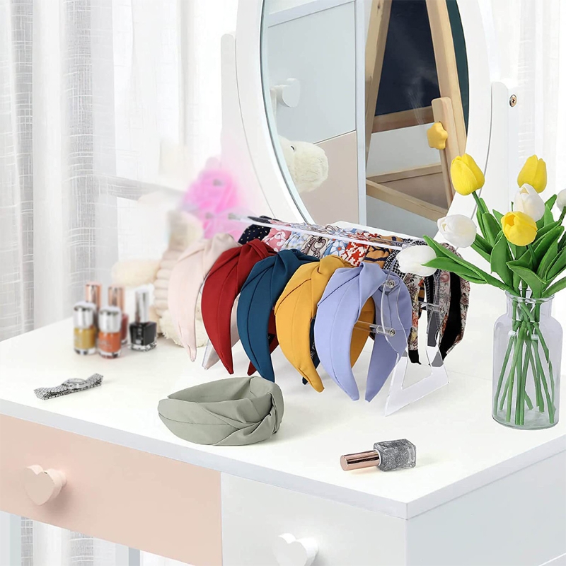 Acrylic Headband Organizer Stand