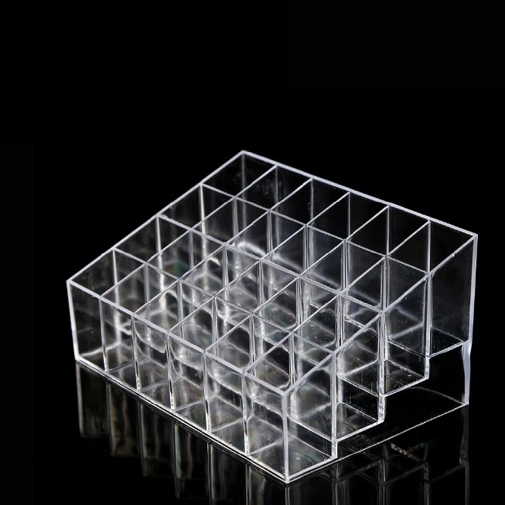 Acrylic Lipstick Holder 24 Grid Organizer