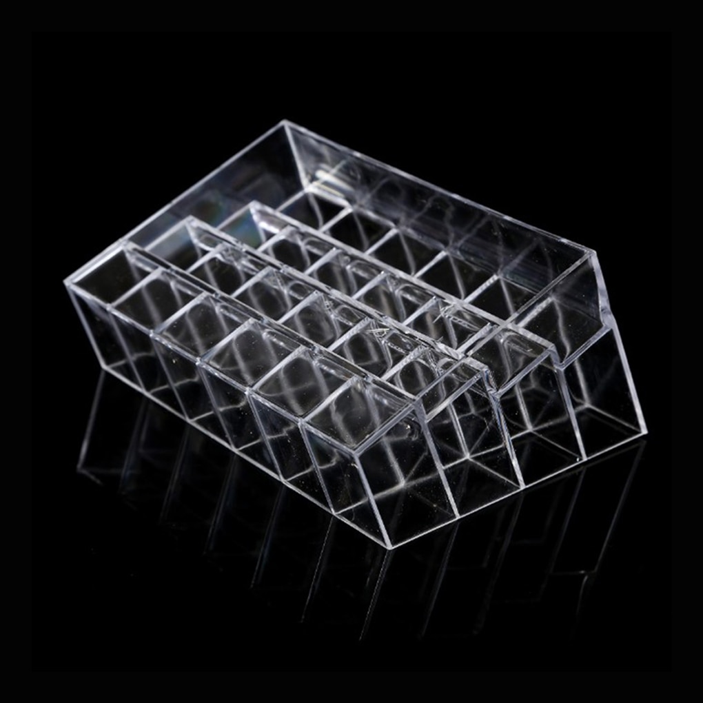 Acrylic Lipstick Holder 24 Grid Organizer Acrylic Lipstick Holder 24 Grid Organizer