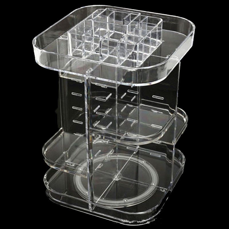Acrylic Makeup Storage Rotating Organizer Acrylic Makeup Storage Rotating Organizer