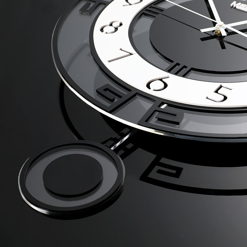 Acrylic Modern Pendulum Wall Clock