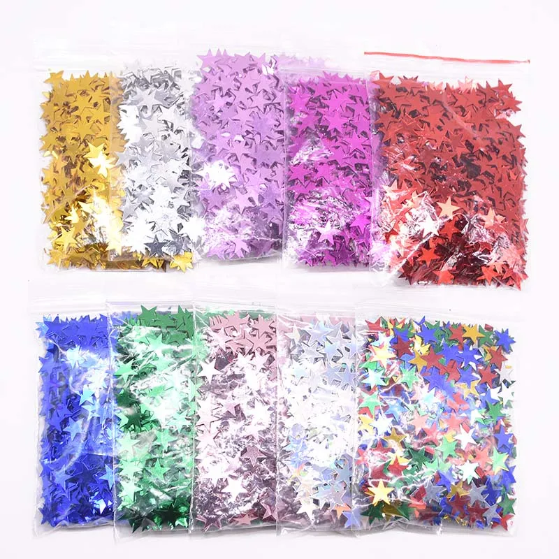 Acrylic Star Confetti for Party Decoration