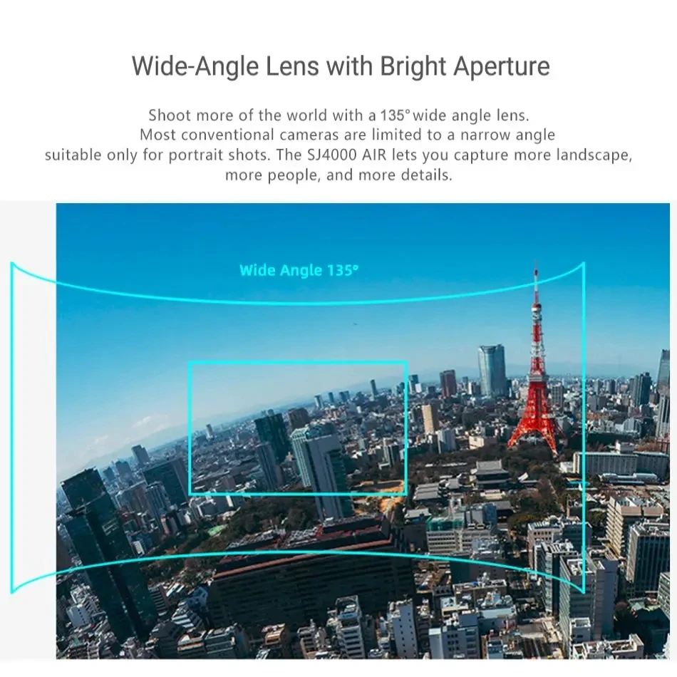 Action Camera SJ4000 AIR 4K 30PFS 1080P 4x Zoom WIFI Sports Video Action Cameras Motorcycle Bicycle Helmet Waterproof Action Camera SJ4000 AIR 4K 30PFS 1080P 4x Zoom WIFI Sports Video Action Cameras Motorcycle Bicycle Helmet Waterproof