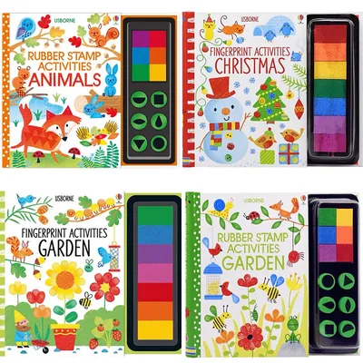 Activity Book for Kids Fingerprinting Activity Book for Kids Fingerprinting