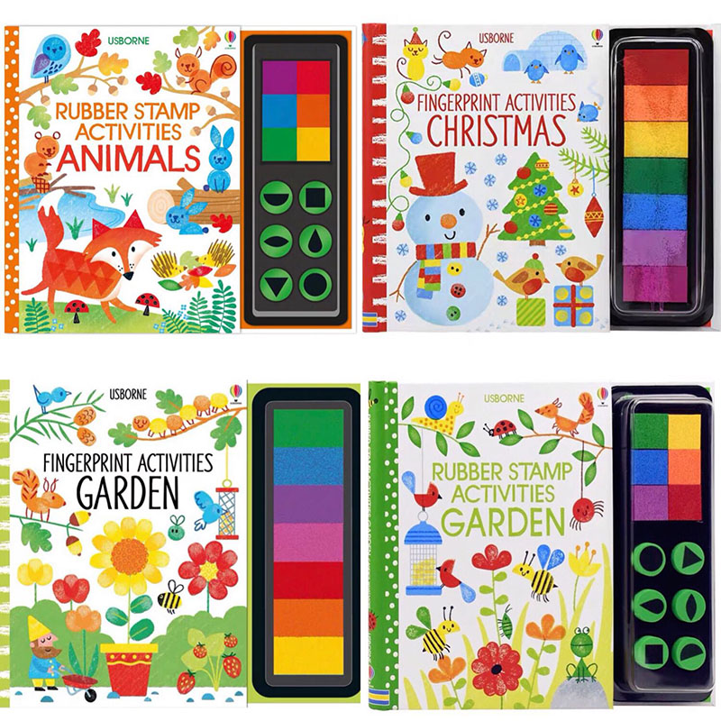 Activity Book for Kids Fingerprinting Activity Book for Kids Fingerprinting