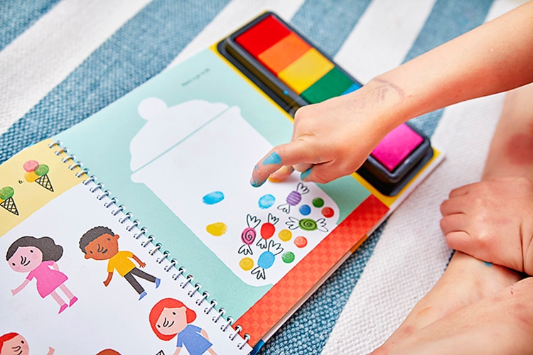 Activity Book for Kids Fingerprinting Activity Book for Kids Fingerprinting