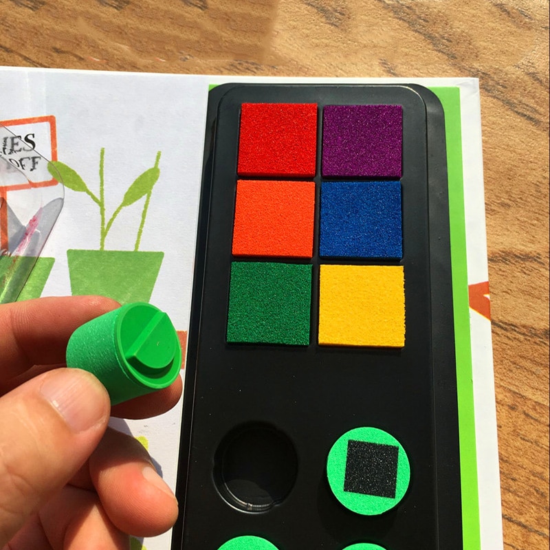 Activity Book for Kids Fingerprinting Activity Book for Kids Fingerprinting