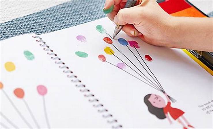Activity Book for Kids Fingerprinting Activity Book for Kids Fingerprinting