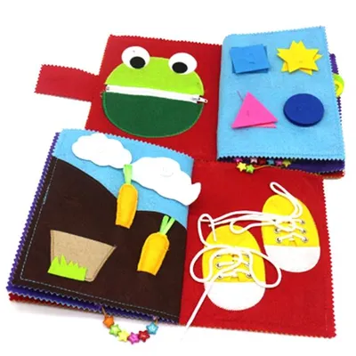 Activity Book Kids Soft Cloth Activity Book Kids Soft Cloth
