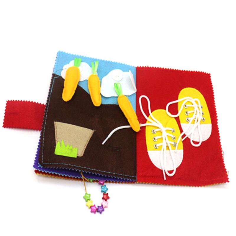 Activity Book Kids Soft Cloth Activity Book Kids Soft Cloth