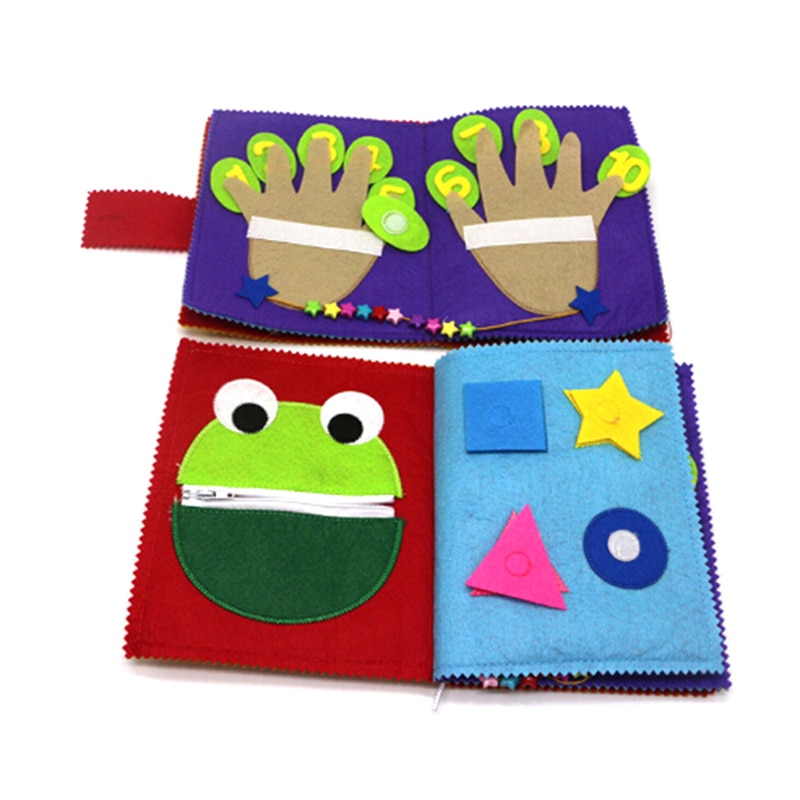 Activity Book Kids Soft Cloth Activity Book Kids Soft Cloth