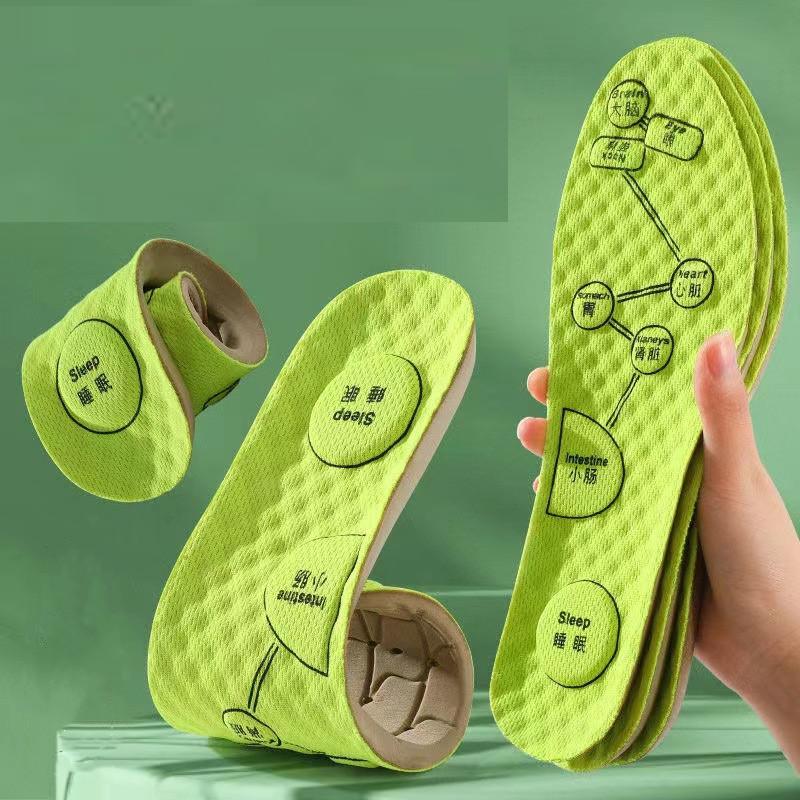 Acupressure on Foot Insoles For Shoes Breathable Deodorant Sport Insoles for Medical Comfortable Running Shoe Sole Acupressure on Foot Insoles For Shoes Breathable Deodorant Sport Insoles for Medical Comfortable Running Shoe Sole